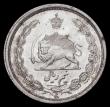 London Coins : A191 : Lot 1016 : Iran Half Rial SH1310 M 1128 brilliant Unc