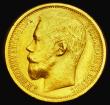London Coins : A191 : Lot 1076 : Russia 15 Roubles 1897 nEF