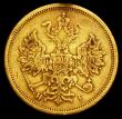 London Coins : A191 : Lot 1078 : Russia 5 Roubles 1874 Fine ex-mount Y#B26