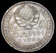 London Coins : A191 : Lot 1086 : Russia Rouble 1924 Y#90 Unc