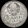 London Coins : A191 : Lot 1088 : Russia Rouble 1924 Y#90 Unc