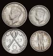 London Coins : A191 : Lot 1114 : Southern Rhodesia 1937 (2) Sixpence and Threepence both EF