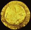 London Coins : A191 : Lot 1230 : Unite James I Fifth Bust S.2620 mintmark Tun, Ex-Jewellery, smoothed on the edge at the top of the o...
