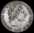 London Coins : A191 : Lot 1299 : Crown 1818 LVIII ESC 211, Bull 2005 AU with an even and pleasing tone