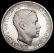 London Coins : A191 : Lot 1372 : Crown Edward VIII Retro Pattern Fantasy 1937 by INA Ltd. Dated 1937 on obverse. Proof in .925 Silver...