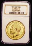 London Coins : A191 : Lot 1433 : Five Pounds 1911 Gold Proof S.3994 in an NGC holder and graded PF63 desirable thus