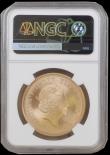London Coins : A191 : Lot 1445 : Five Pounds 2022 Queen Elizabeth II Platinum Jubilee Gold Matte Finish First Releases, in an NGC hol...