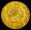 London Coins : A191 : Lot 1564 : Half Sovereign 1817 Marsh 400, S.3786 VF