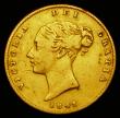 London Coins : A191 : Lot 1572 : Half Sovereign 1848 8 over 7 Marsh 422A, S.3859, Fine with some scratches and some file marks on the...