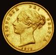 London Coins : A191 : Lot 1575 : Half Sovereign 1872S Shield Reverse Marsh 461 nEF/EF