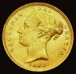London Coins : A191 : Lot 1579 : Half Sovereign 1883 Marsh 457 EF/UNC