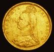 London Coins : A191 : Lot 1588 : Half Sovereign 1892 Low Shield, No J.E.B. on truncation, S.3869D. DISH L516 VF with some surface pit...