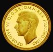 London Coins : A191 : Lot 1615 : Half Sovereign 1937 Proof Marsh 543A, S.4077, About UNC, the obverse with some hairlines and a tiny ...