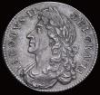 London Coins : A191 : Lot 1634 : Halfcrown 1686 SECVNDO edge ESC 494 Good EF with a deep even tone and graded 65 by LCGS