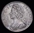 London Coins : A191 : Lot 1658 : Halfcrown 1732 Roses and Plumes ESC 596, Bull 1675 pleasing Good VF with a nice tone