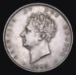 London Coins : A191 : Lot 1670 : Halfcrown 1825 ESC 642, Bull 2371 Unc with a pleasant even tone (now books at &pound;800 in Unc)