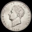 London Coins : A191 : Lot 1674 : Halfcrown 1826 ESC 646 Bright EF