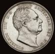 London Coins : A191 : Lot 1679 : Halfcrown 1834 WW in script ESC 662 Bull 2478 UNC or very near so and starting to tone