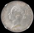 London Coins : A191 : Lot 1685 : Halfcrown 1844 ESC 677 Choice with hints of gold tone over original brilliance Graded MS64 by NGC an...