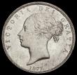 London Coins : A191 : Lot 1688 : Halfcrown 1877 ESC 700 UNC or near so the reverse with some dark toning and rare in this grade it be...