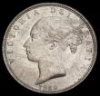 London Coins : A191 : Lot 1692 : Halfcrown 1880 ESC 705 UNC with a grey speckled tone and a touch of verdigris reverse edge