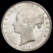 London Coins : A191 : Lot 1695 : Halfcrown 1883 ESC 711 Unc with some light grey/green toning the striking very slightly off centre s...