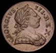 London Coins : A191 : Lot 1757 : Halfpenny 1772 Reverse A, Peck 899 approaching EF