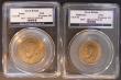 London Coins : A191 : Lot 1866 : Penny 1930 and Halfpenny 1931 both in CGS holders CGS 80 and 82 respectively both with good lustre t...