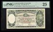 London Coins : A191 : Lot 187 : Australia 1 Pound issued 1933 - 1938 series M/97 940871, Pick22, KGV at right, signed Riddle & S...