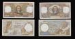 London Coins : A191 : Lot 200 : France (3) 200 Francs Pick 155a EF, 100 Francs 4.1.1973 EF pinholes at left, 1,000 Francs 28.1.1943 ...