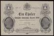 London Coins : A191 : Lot 204 : German States Saxony Ein Thaler 2.3.1867 Pick S629 S/N 0375501, k&ouml;niglich S&auml;chsisches Cass...