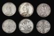 London Coins : A191 : Lot 2249 : Crown 1888 Narrow date ESC 298, Bull 2587, Double Florins 1887 Arabic 1 and 1889 VF-EF the crown wit...
