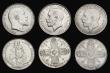 London Coins : A191 : Lot 2272 : Florins (6) 1902 EF/Unc, 1916 nEF, 1922 nEF, 1928 Unc, 1933 GEF, 1936 Unc 