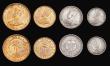 London Coins : A191 : Lot 2378 : India 1/4 Rupee 1919 and 2 Annas 1919 these Unc and nicely toned, Ceylon 1 Cent 1928 and Half Cent 1...