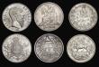 London Coins : A191 : Lot 2439 : World Silver Crowns (3) Guatemala Peso 1894 GVF, Iran 5000 Dinars AH1320 AU, Mexico Peso 1866 Maximi...