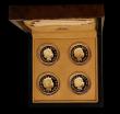 London Coins : A191 : Lot 401 : One Pound 2004-2007 a 4-coin set Bridges, all in gold, S.PGBS1, comprising 2004 Forth Rail Bridge S....