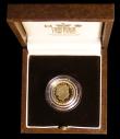 London Coins : A191 : Lot 485 : Ten Pounds Britannia 2001 1/10 oz Gold Proof FDC cased as issued with certificate