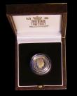 London Coins : A191 : Lot 490 : Ten Pounds Britannia Gold One Tenth Ounce 2002 Proof FDC in the box of issue with certificate