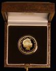 London Coins : A191 : Lot 501 : Twenty Five Pounds Britannia Gold Quarter Ounce 2002 Proof FDC in the box of issue with certificate