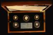 London Coins : A191 : Lot 550 : United Kingdom 2025 Gold Proof Five Coin Set Capturing 1,100 Year of History Five Pounds Queen Eliza...
