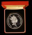 London Coins : A191 : Lot 565 : Alderney Ten Pounds 2000 Queen Mother 100th Birthday 5oz. Silver Proof
