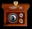 London Coins : A191 : Lot 576 : Australia Perth Mint Kookaburra (silver), Nugget (gold .05 ounce AGW), Koala (platinum .05 ounce APW...