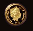 London Coins : A191 : Lot 590 : Cook Islands 5 Dollars 2010 St George and the Dragon Gold Proof (1/2 gram fine gold) FDC in a plasti...