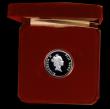 London Coins : A191 : Lot 594 : Fiji 20 Dollars 2002 QE II Golden Jubilee Platinum Proof (15.5 grams of .995 platinum) FDC in the Ro...
