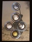 London Coins : A191 : Lot 596 : Gibraltar The Miracle of Dunkirk 2020 Proof Set a 5 coin set with four in silver Halfcrowns (3) and ...