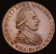 London Coins : A191 : Lot 706 : Halfpenny 1794 Dover Cinque Port W.Pitt Lord Warden Kent D&H16 EF