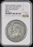 London Coins : A191 : Lot 786 : William Shakespeare - Tercentenary of his Birth 1864, 41mm diameter in White Metal by Messrs. Brooke...