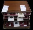 London Coins : A191 : Lot 843 : The 100 Greatest Masterpieces the complete 100-piece silver medal set, each medal 51mm diameter in s...