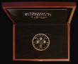 London Coins : A191 : Lot 850 : In Memoriam of Queen Elizabeth II 2022, 38 mm, One Ounce .999 Fine Gold Proof MAGNAE BRITANNIAE cros...