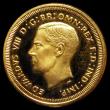 London Coins : A191 : Lot 869 : Fantasy Sovereign 1937 Obverse: Edward VIII facing left, Reverse: George and the Dragon, struck in 9...